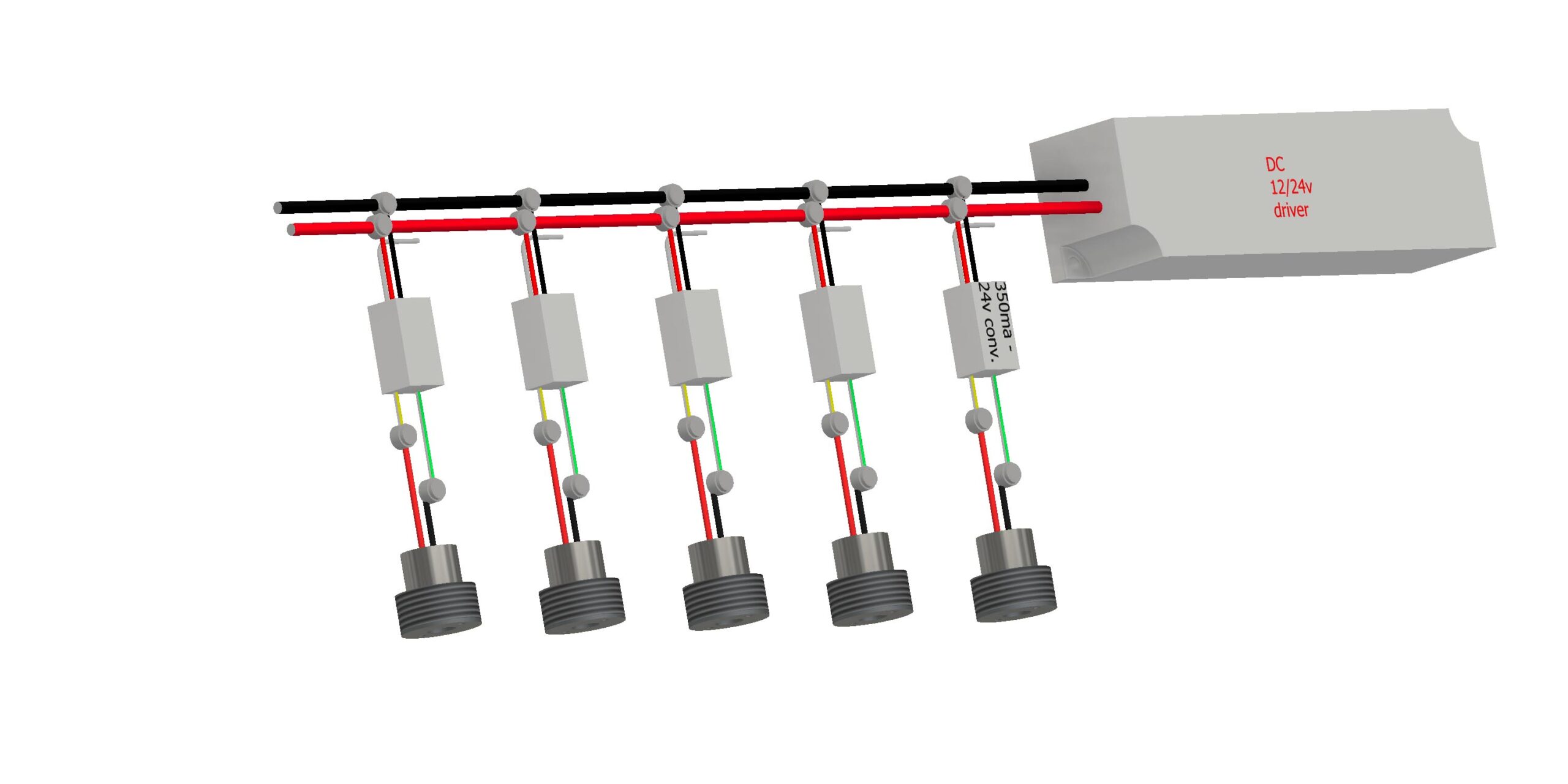 LED Handrail Power Supply Constant Voltage