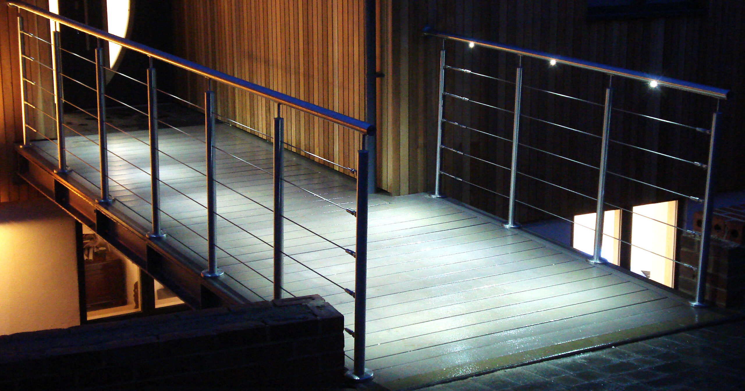 Handrail Lighting Dimming and Switching