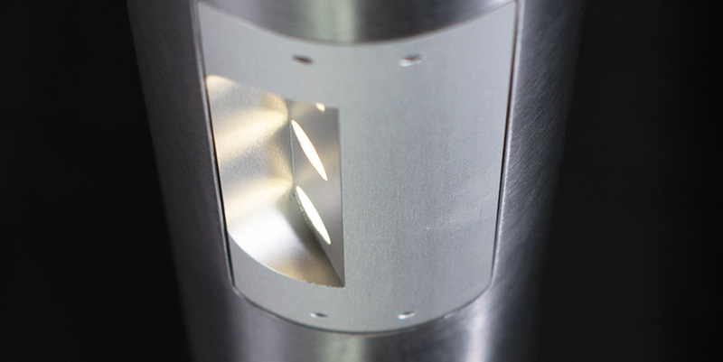 Asymmetric Handrail Lighting