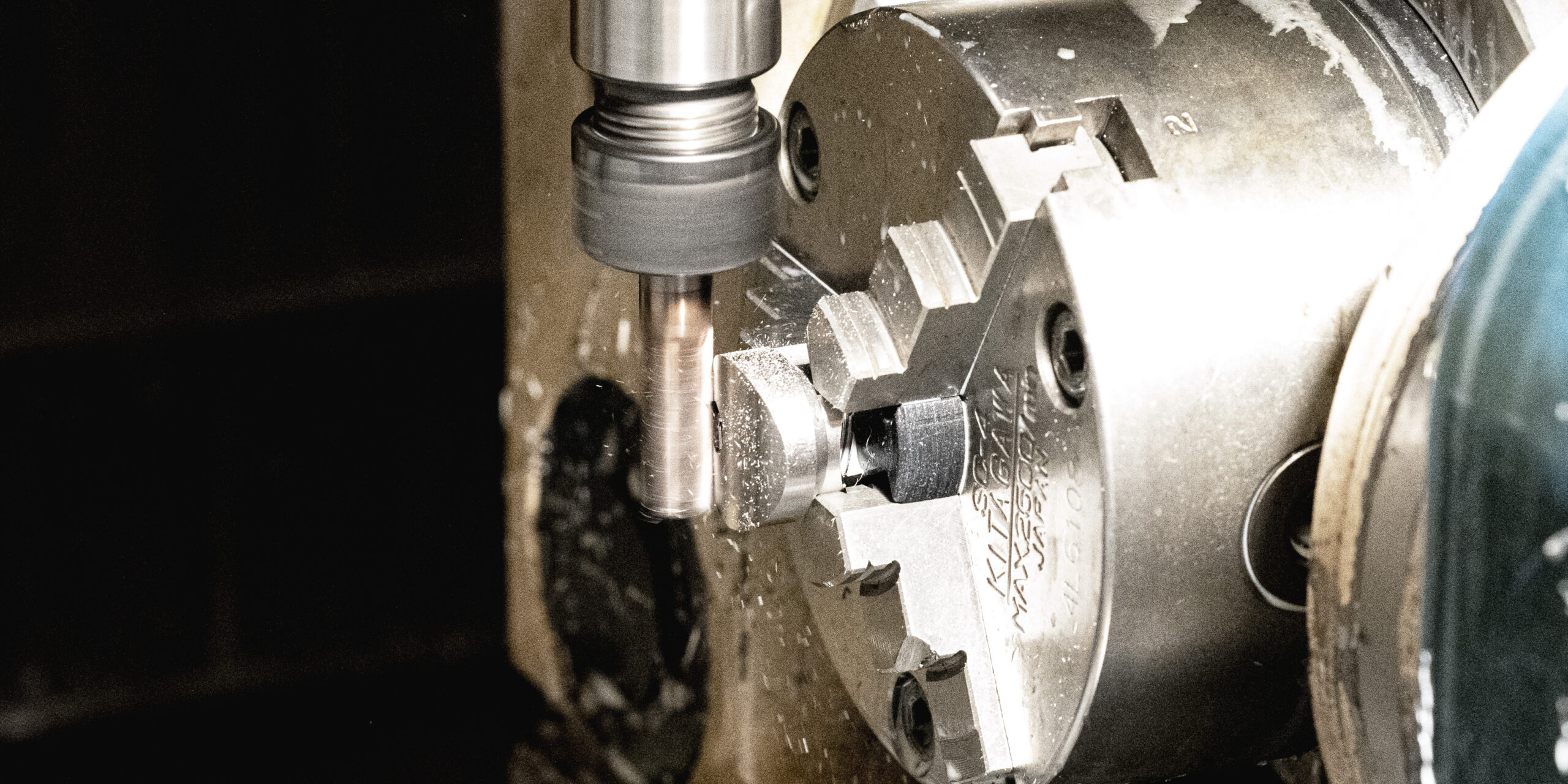 Metal Handrail Lighting, machined in a CNC mill.